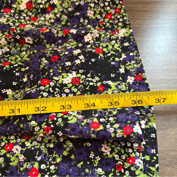 bebe Black Floral Mini Removable Strap/ Strapless Dress M - Picture 11 of 12